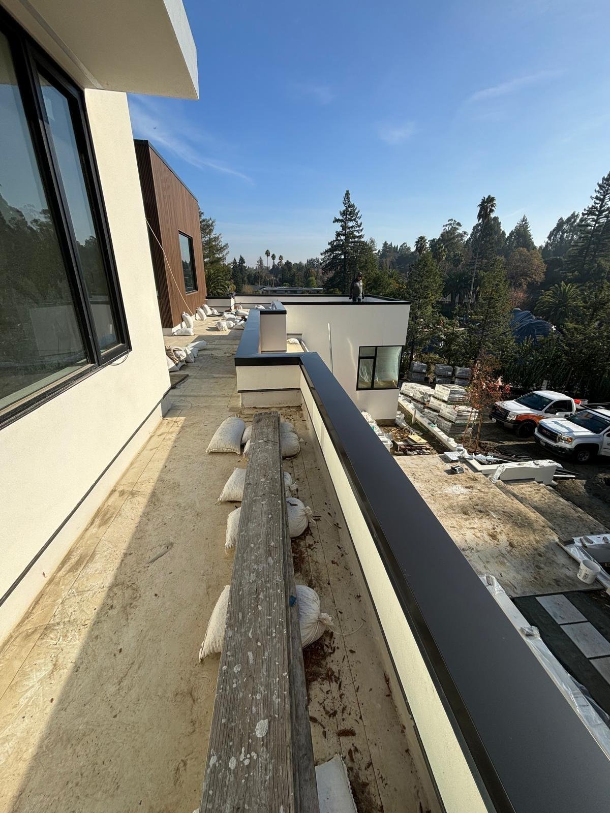 New shingle roof